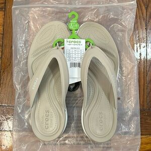 Crocs flip flops